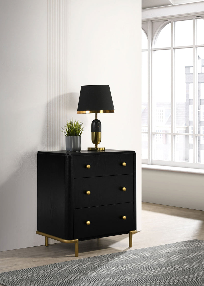 Arini 3-drawer Nightstand
