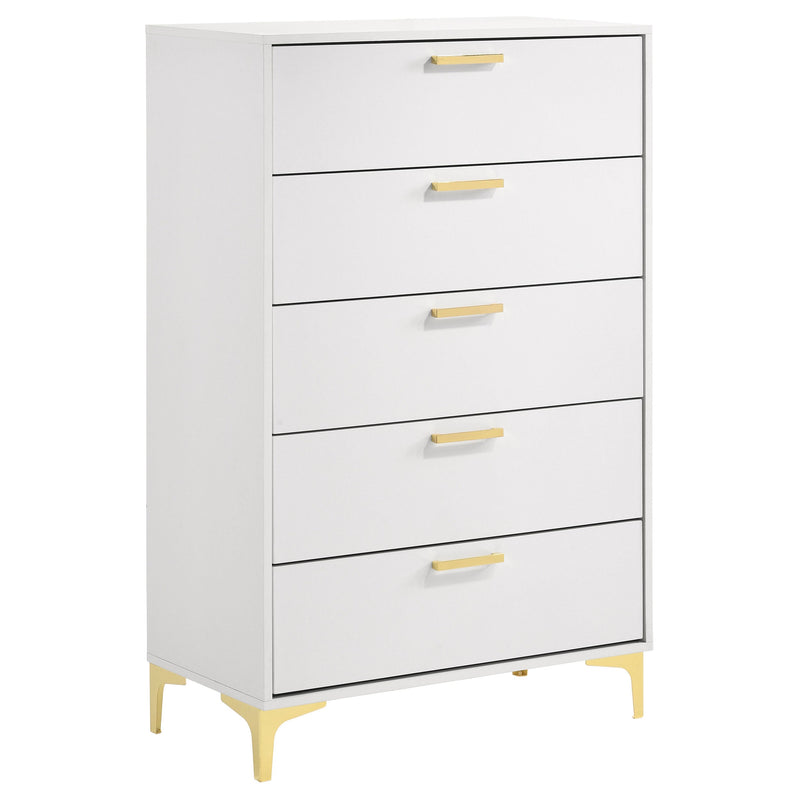 Cómoda de dormitorio Kendall de 5 cajones