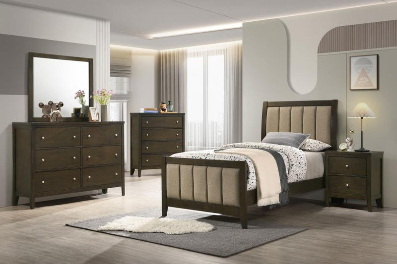 Wilkes Bedroom Set Dark Cocoa