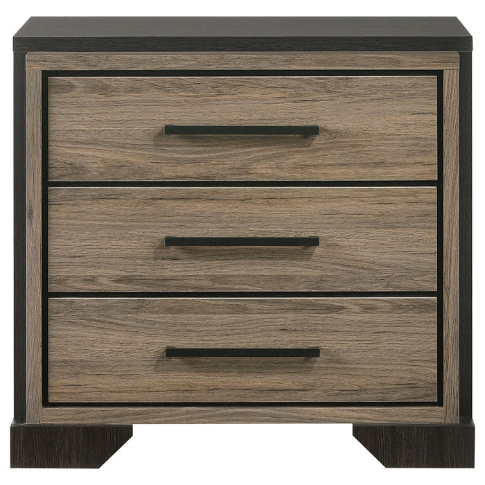 Baker   Bedroom Set Brown and Light Taupe