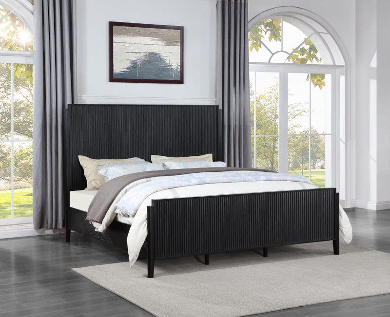 Brookmead Wood Panel Bed
