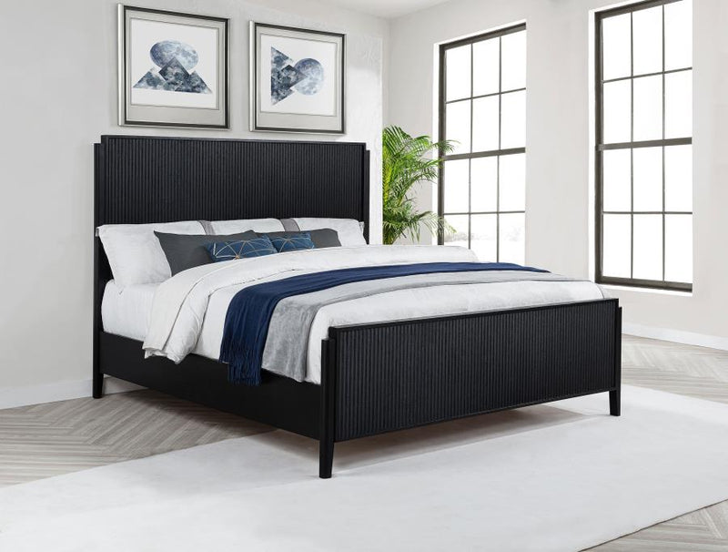 Brookmead Wood Panel Bed