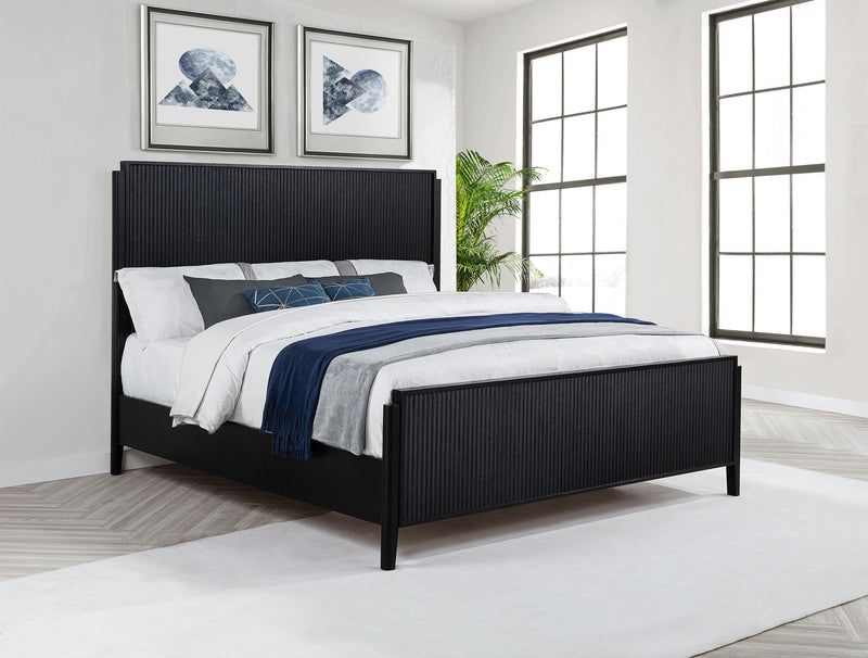 Brookmead Wood Panel Bed