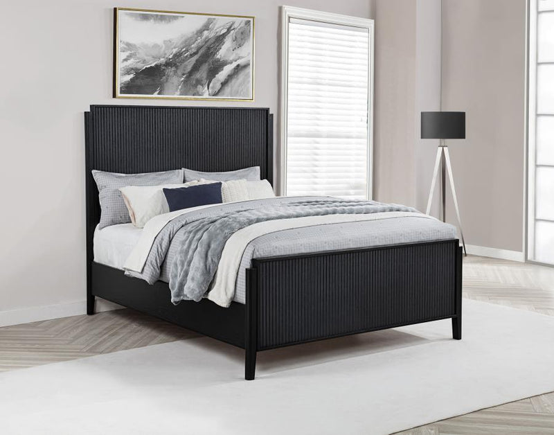 Brookmead Wood Panel Bed