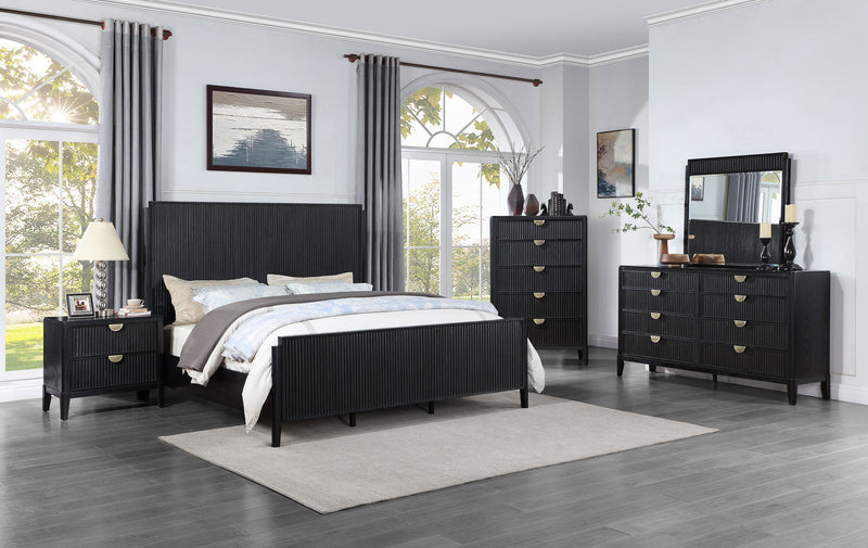 Brookmead Wood Panel Bed