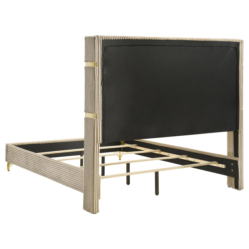 Juego de dormitorio Lucía Beige y Blanco