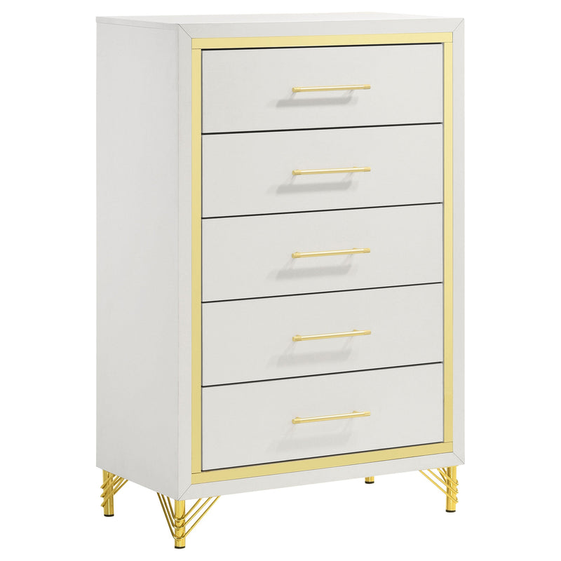 Lucia 5-drawer Bedroom Chest of Drawers