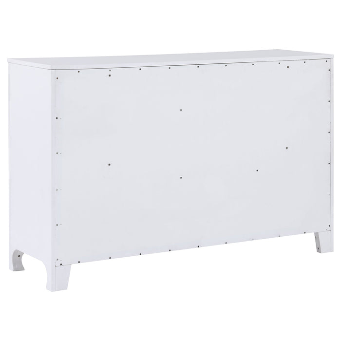 Anastasia  Bedroom Set Pearl White