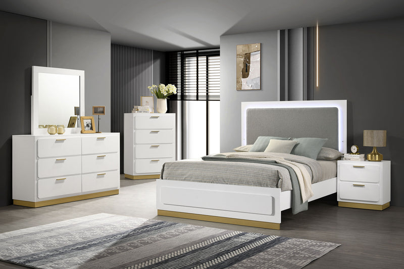 Juego de Dormitorio Caraway Blanco