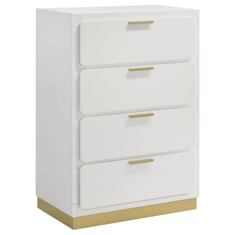 Cómoda de dormitorio Caraway de 4 cajones