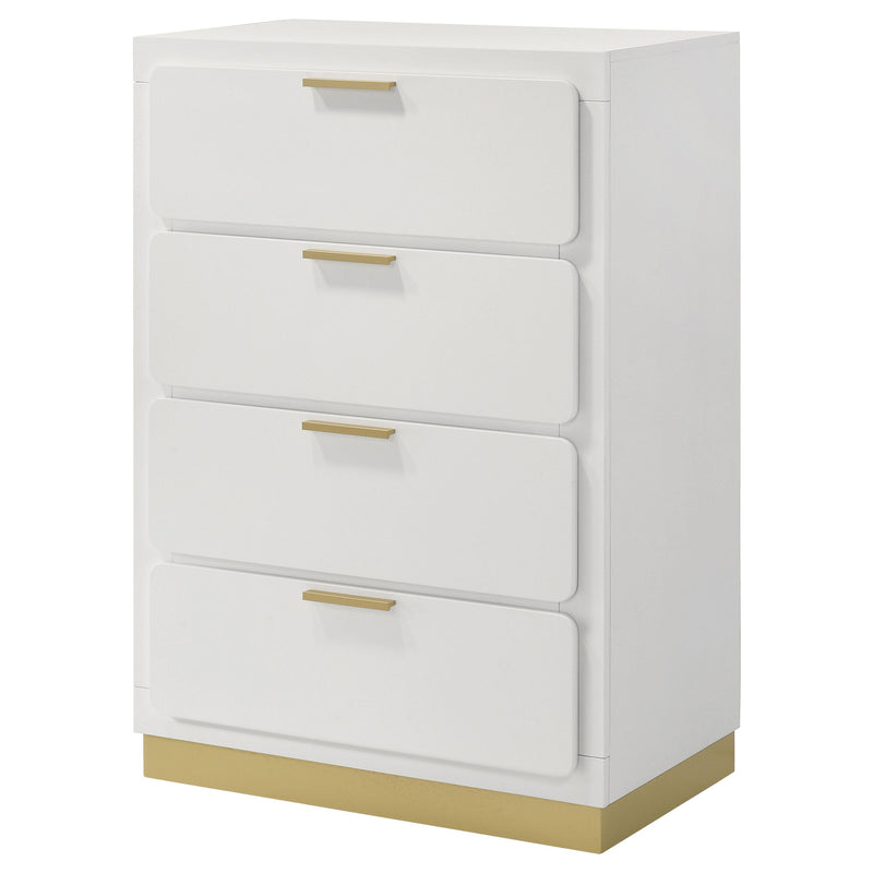 Cómoda de dormitorio Caraway de 4 cajones