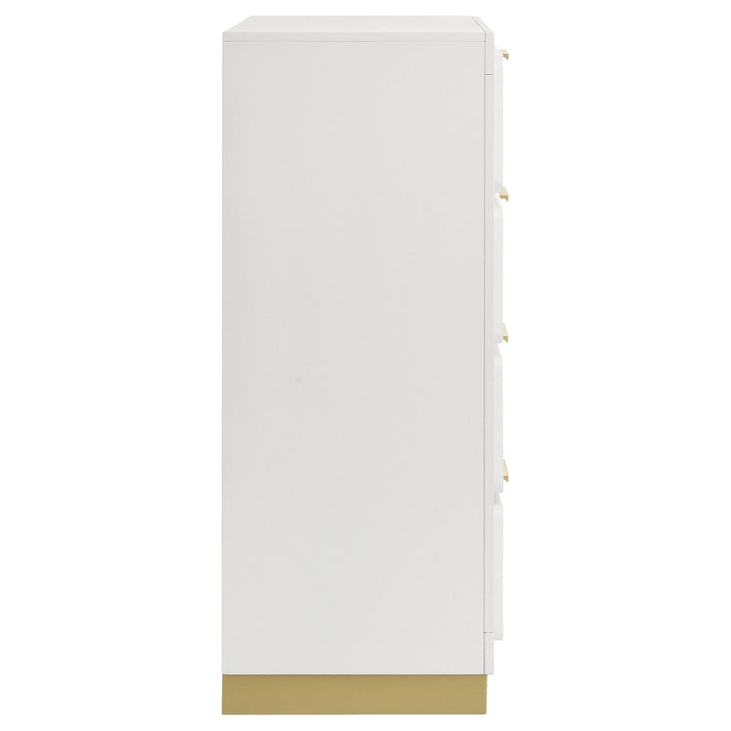 Cómoda de dormitorio Caraway de 4 cajones