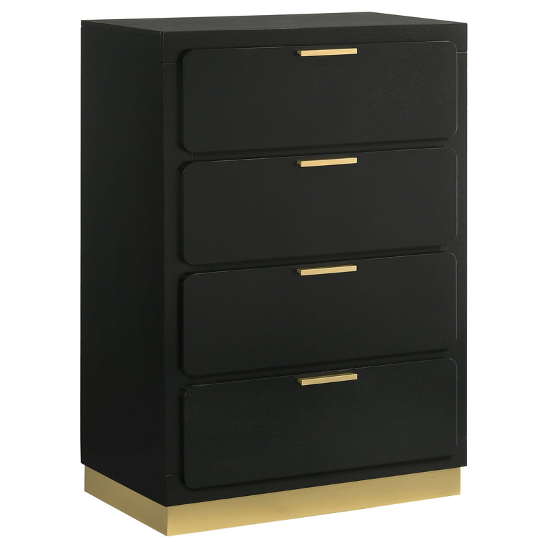 Cómoda de dormitorio Caraway de 4 cajones
