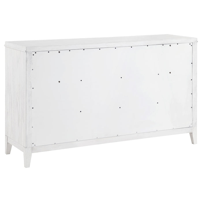 Marielle   Bedroom Set Distressed White