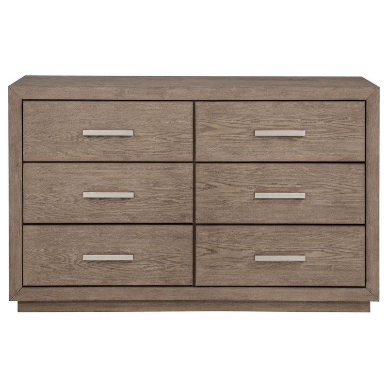 Kenora 6-drawer Dresser Barley Brown