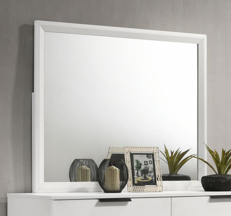 Espejo de cómoda Sonora blanco