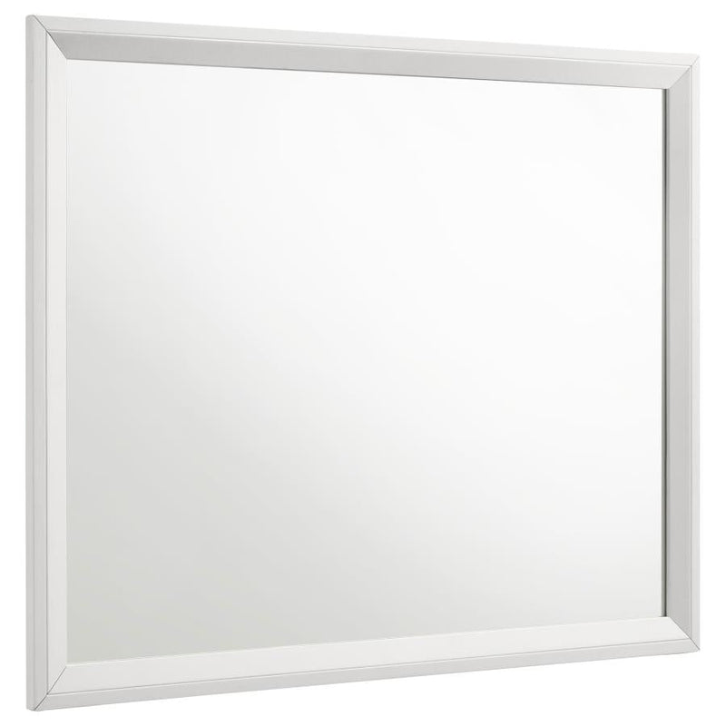 Espejo de cómoda Sonora blanco
