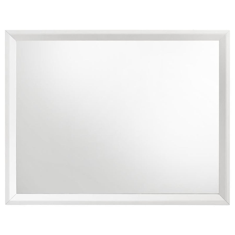 Espejo de cómoda Sonora blanco