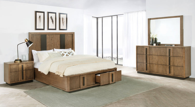Juego de Dormitorio Terrace Marrón Ceniza