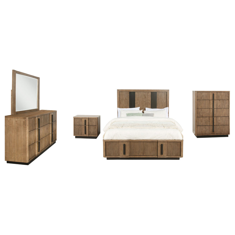 Juego de Dormitorio Terrace Marrón Ceniza