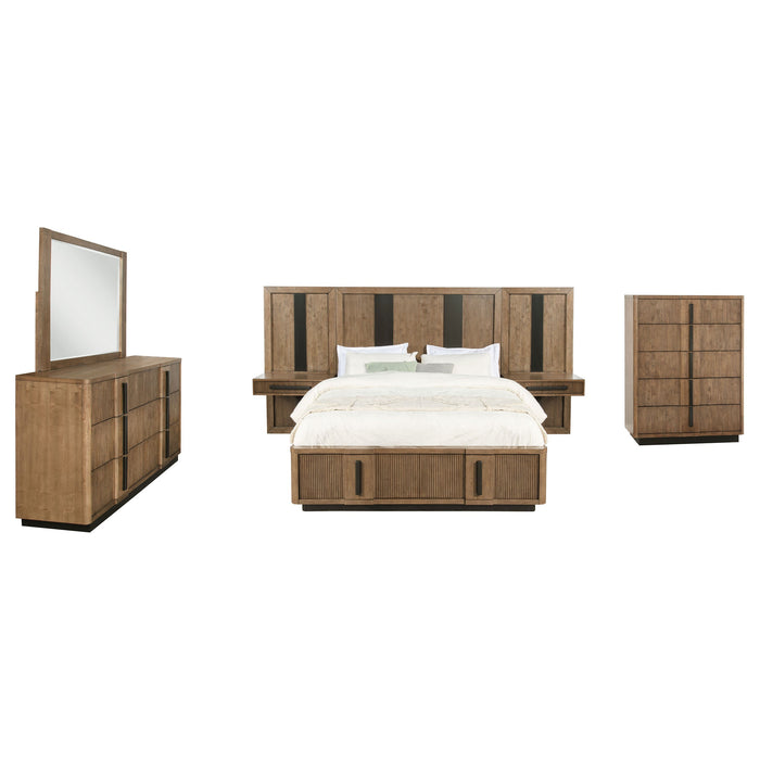 Terrace Panel Bedroom Set Ash Brown