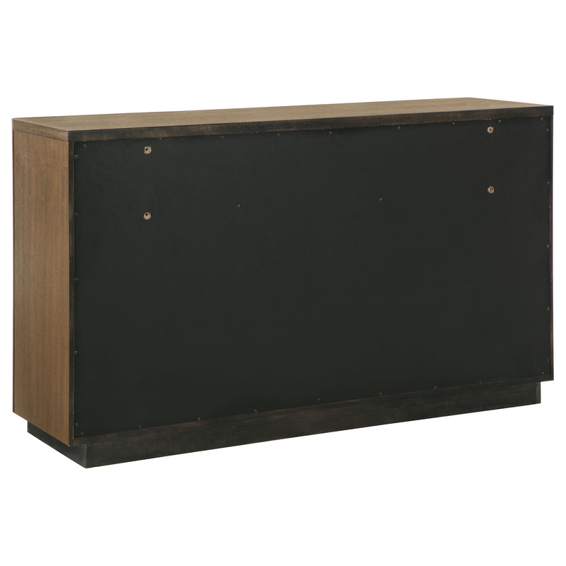 Juego de dormitorio Terrace Panel de fresno marrón