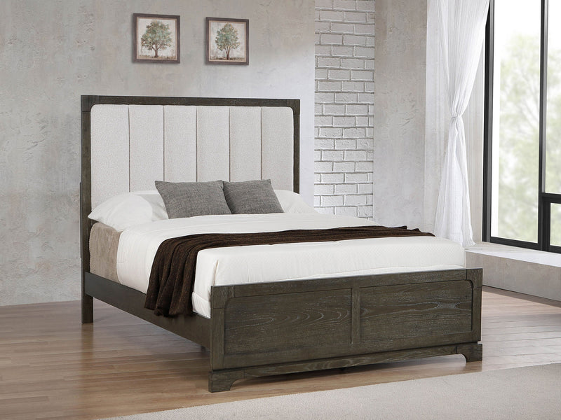Cama con paneles Gran Park de 59 pulgadas, chocolate oscuro