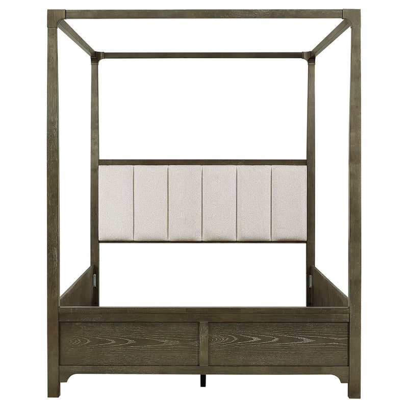 Cama con dosel Gran Park Cacao Oscuro