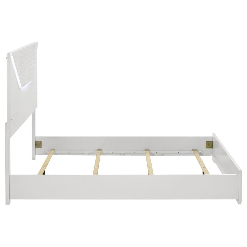 Ives Panel Bed LED Headboard