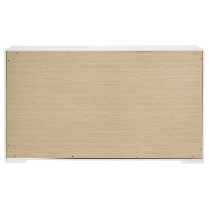 Ives 6-drawer Dresser Cabinet High Gloss