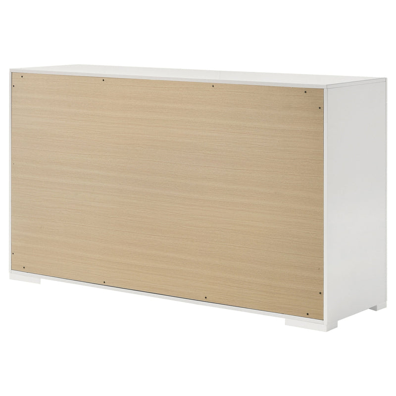 Ives 6-drawer Dresser Cabinet High Gloss