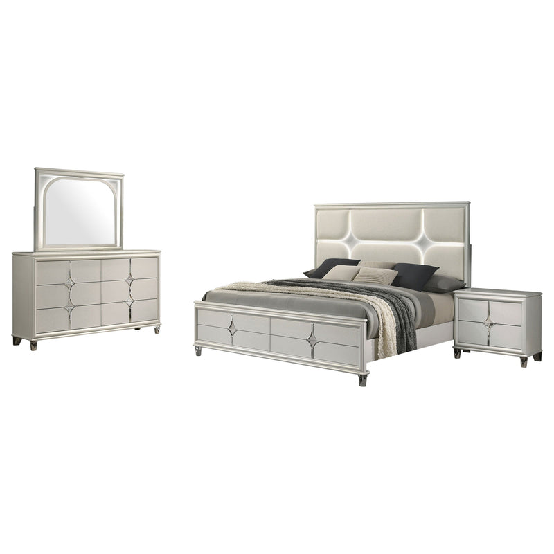 Juego de Dormitorio Olivia Perla
