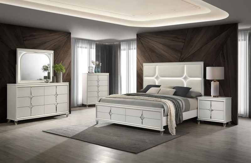 Juego de Dormitorio Olivia Perla