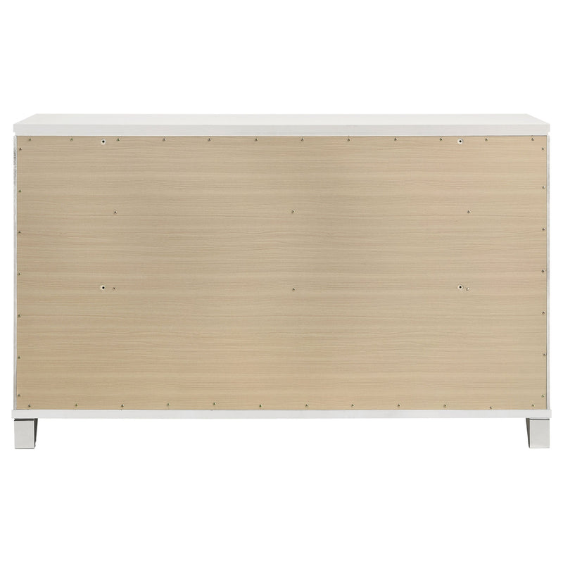 Marmore Cómoda de 9 Cajones Blanca