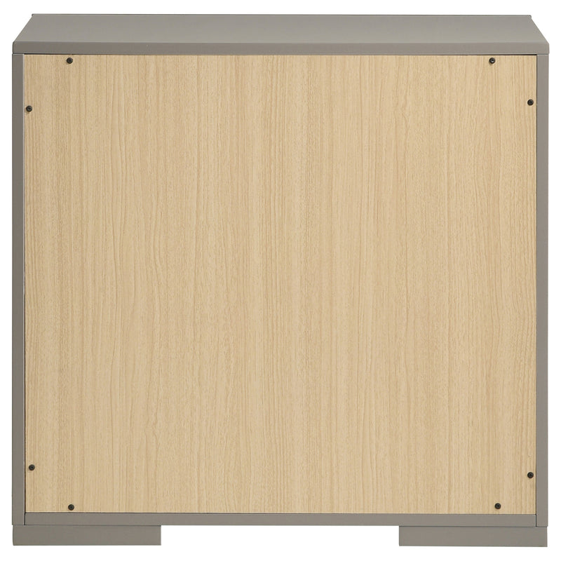 Ives 2-drawer Nightstand Bedside Table High Gloss