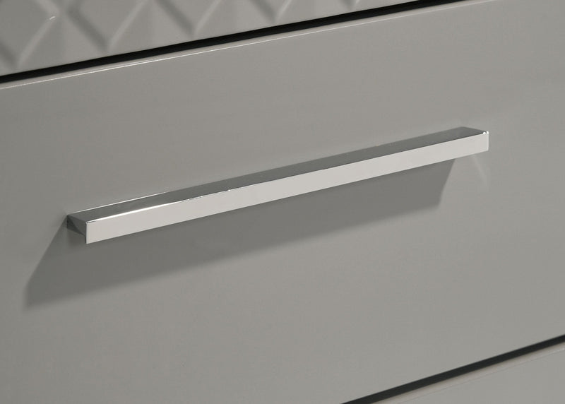 Ives 2-drawer Nightstand Bedside Table High Gloss