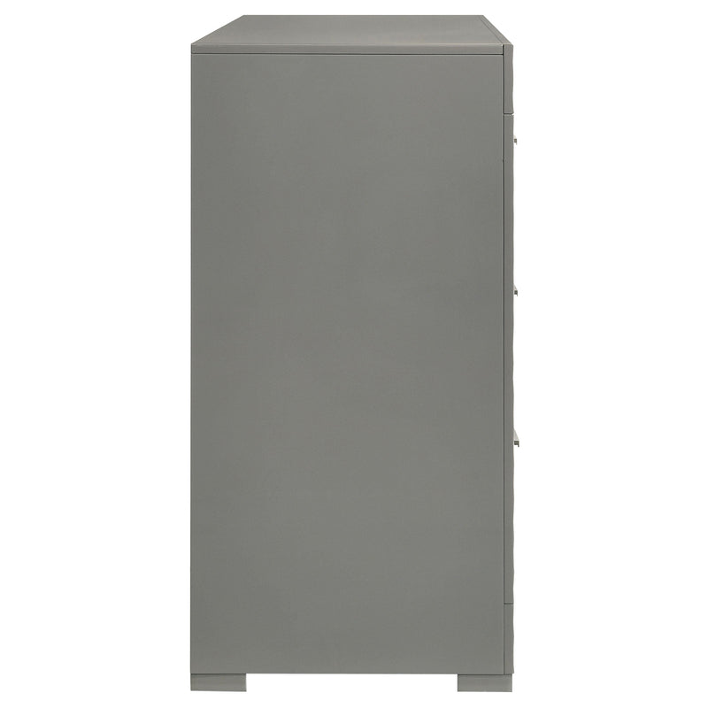 Ives 6-drawer Dresser Cabinet High Gloss