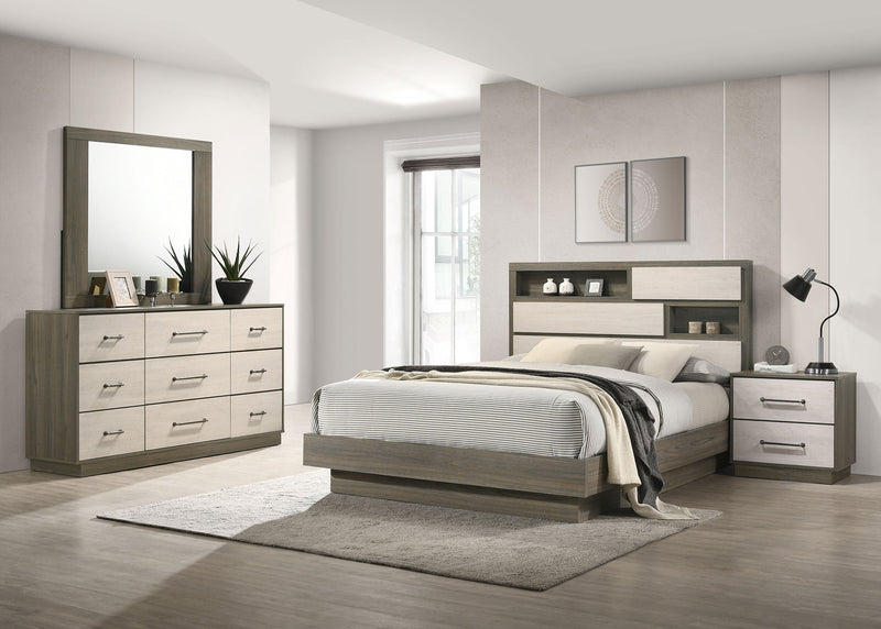 Juego de Dormitorio Fenwick Roble Gris