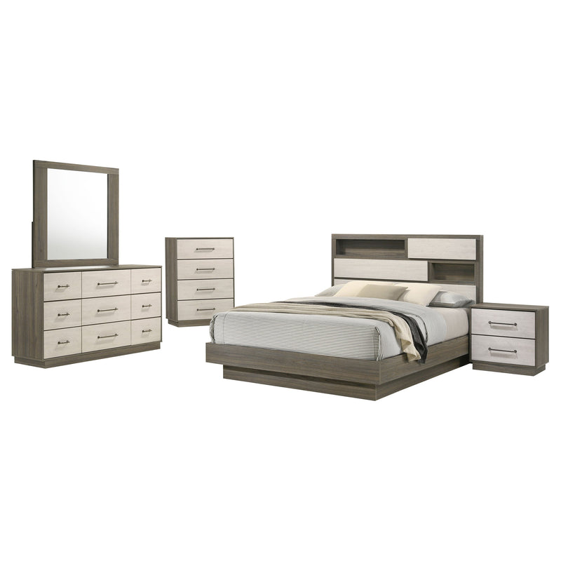 Juego de Dormitorio Fenwick Roble Gris