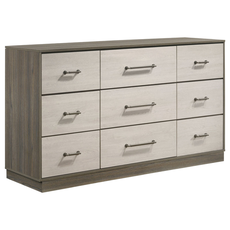 Juego de Dormitorio Fenwick Roble Gris