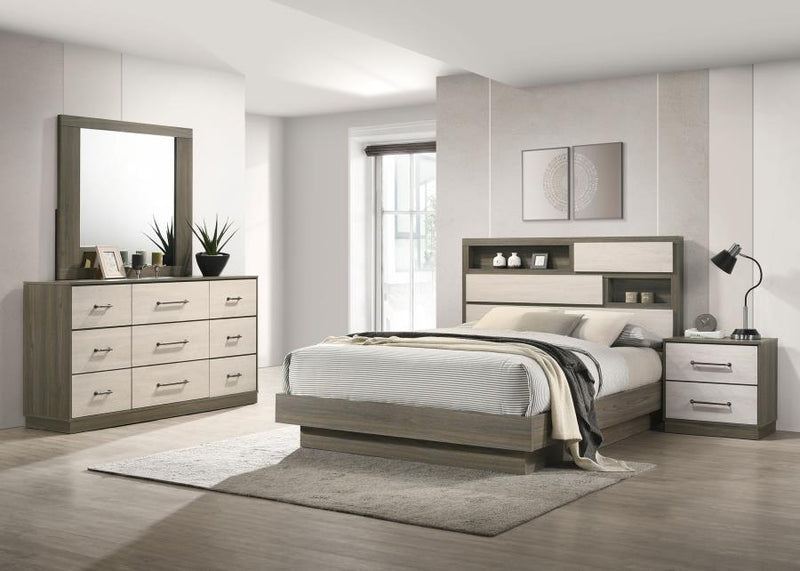 Juego de Dormitorio Fenwick Roble Gris