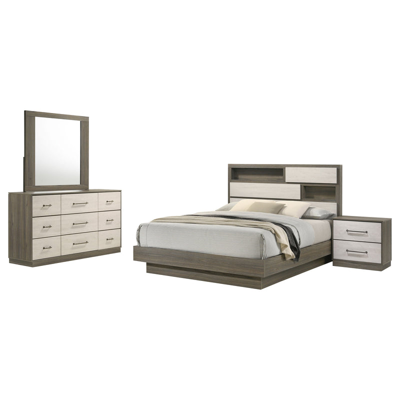 Juego de Dormitorio Fenwick Roble Gris
