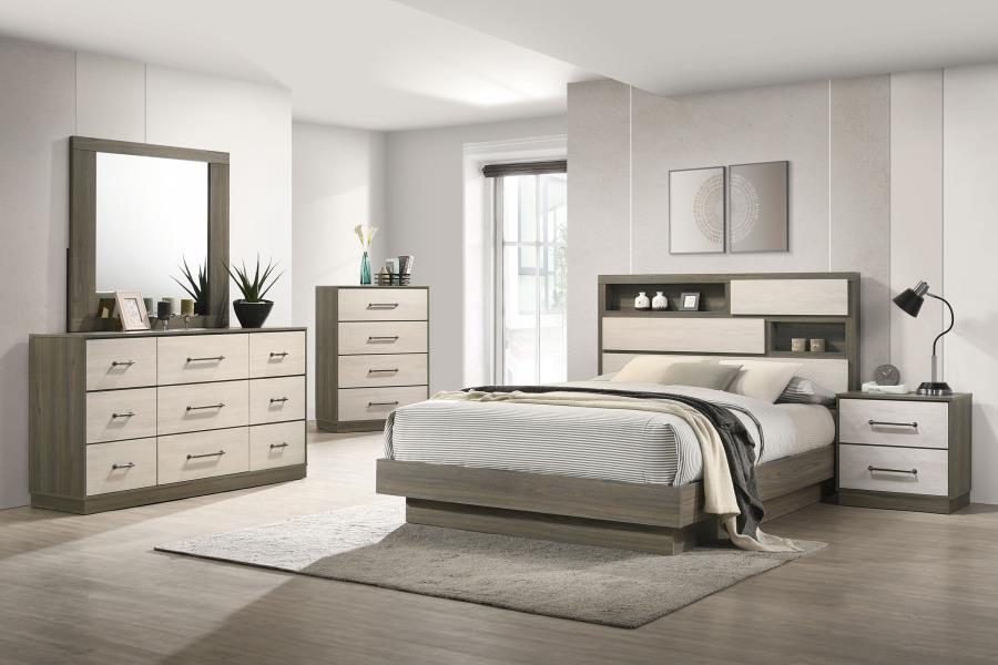 Fenwick Bedroom Set Grey Oak