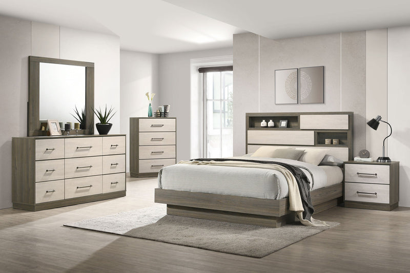 Juego de Dormitorio Fenwick Roble Gris
