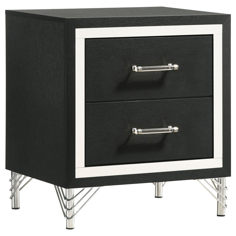 Lucia 2-drawer Nightstand Bedside Table
