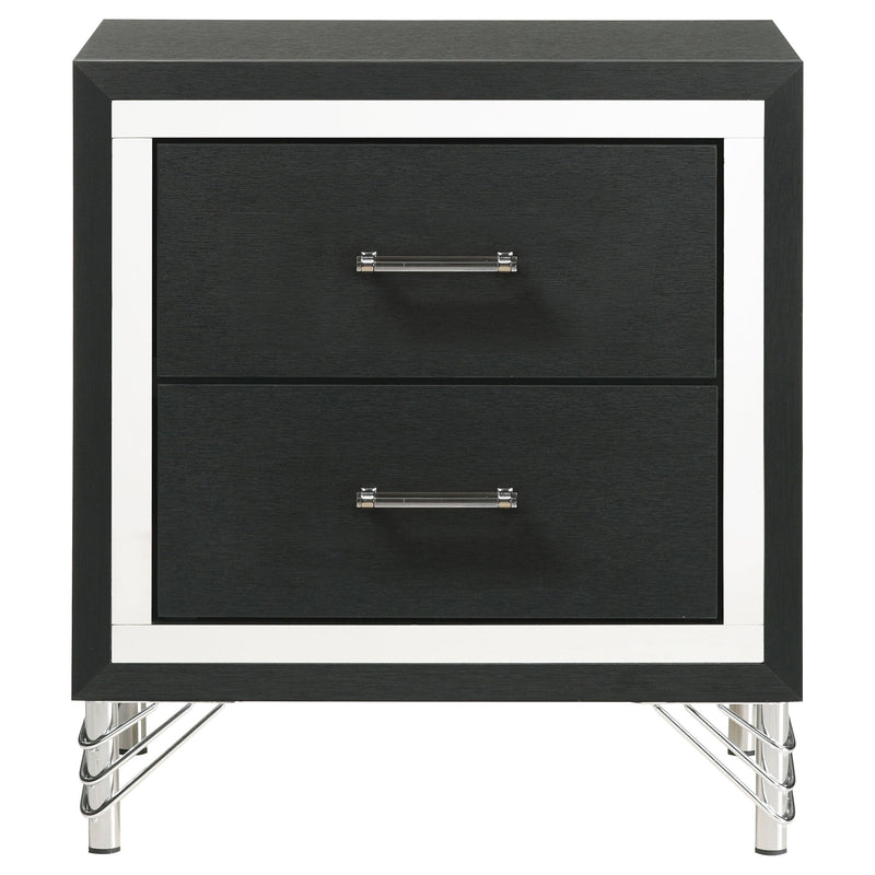 Lucia 2-drawer Nightstand Bedside Table