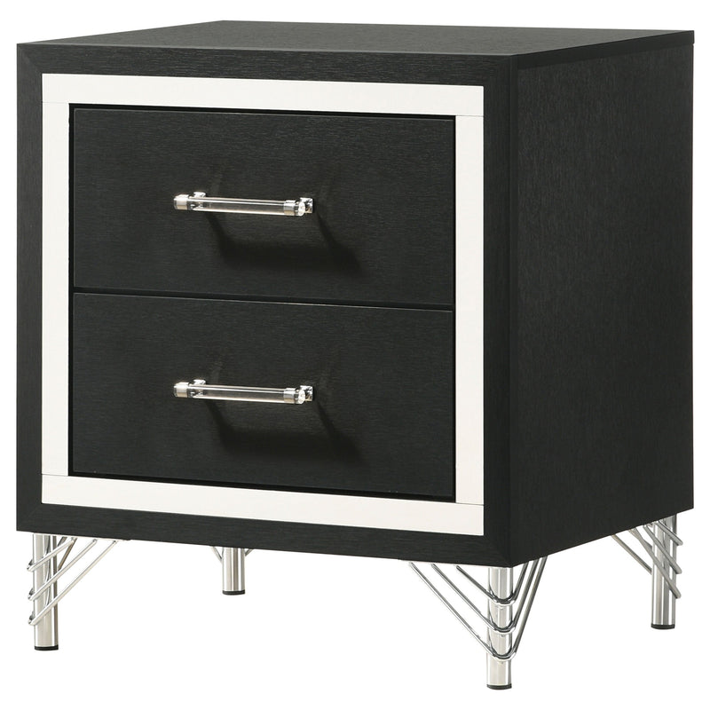 Lucia 2-drawer Nightstand Bedside Table