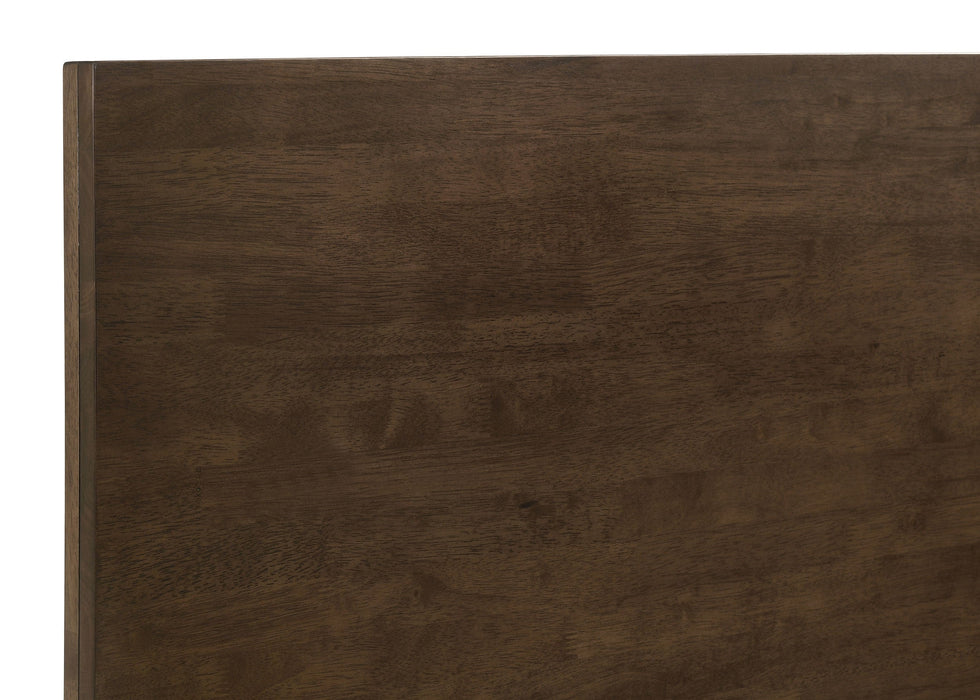 Glenwood 48-inch  Platform Panel Bed Warm Brown