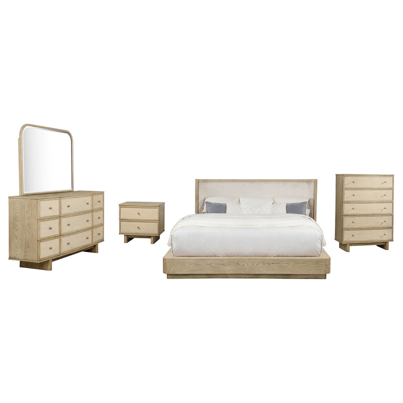 Kailani Bedroom Set Beige Oak