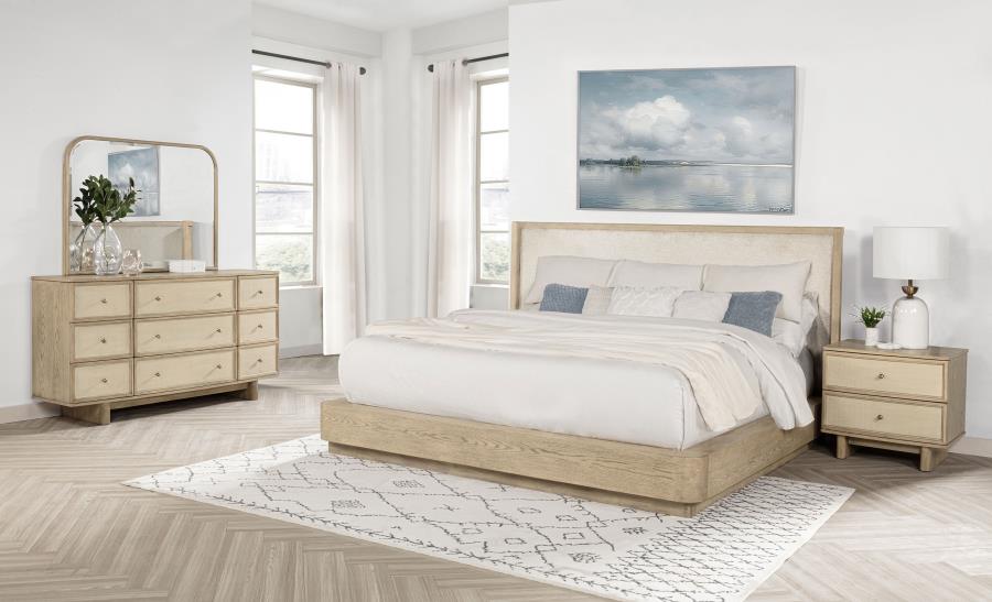Kailani Bedroom Set Beige Oak